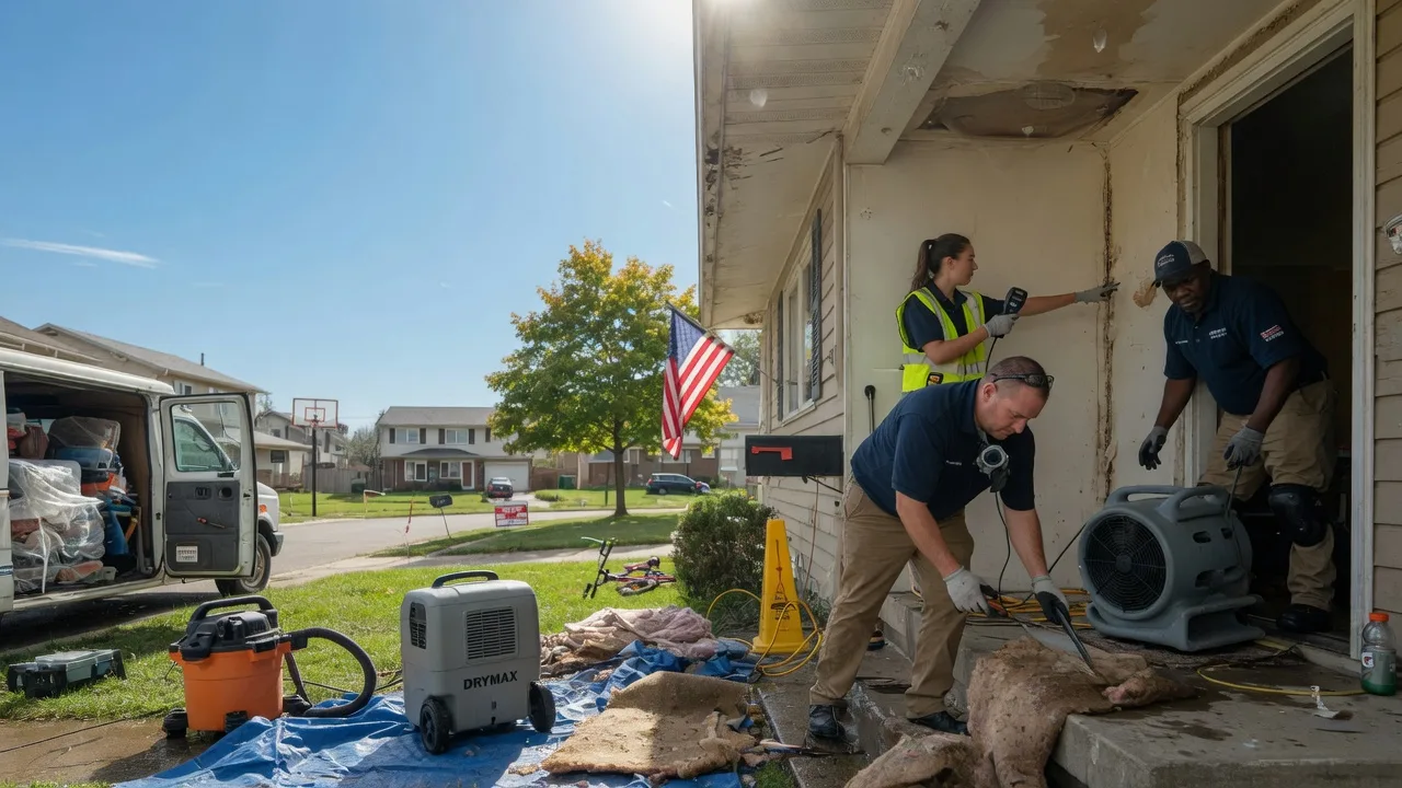 Water Damage Restoration in Dunlo, PA near me